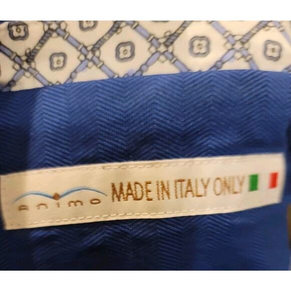 ANIMO WOMEN'S BLUE JACKET Size I-42 D-35 MADE IN ITALY - Picture 11 of 11